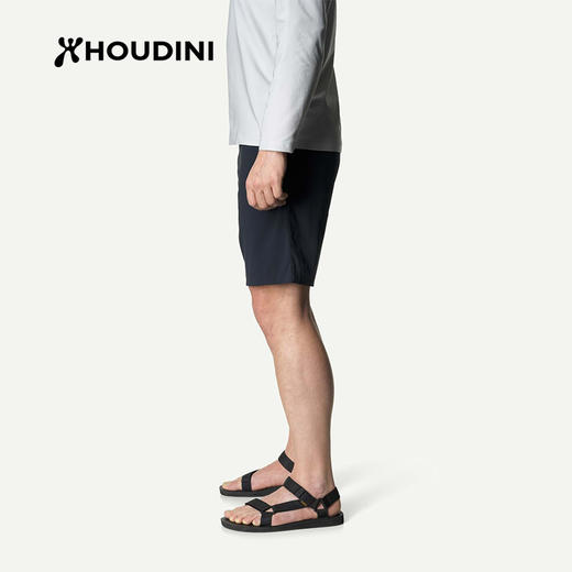HOUDINI胡丁尼 Wadi Shorts 瓦迪 男款户外轻盈柔软休闲短裤260854 商品图4