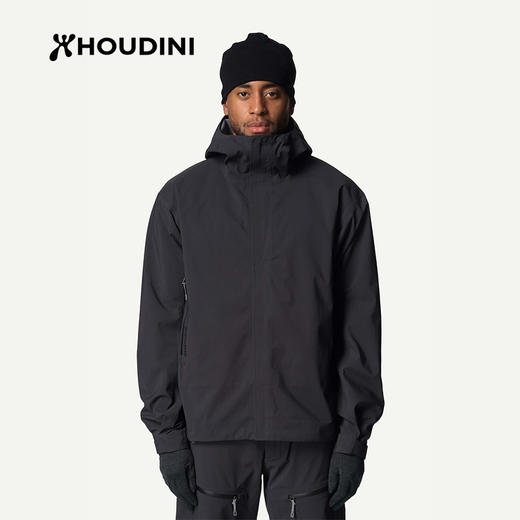 HOUDINI胡丁尼 Five to Nine Jacket 朝五晚九 男款户外防水冲锋衣夹克810022 商品图6