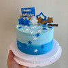 男士蛋糕 | 蓝色星河蛋糕5寸6寸8寸加高（纯动物奶油新鲜水果夹心 提前2天预定） 商品缩略图2