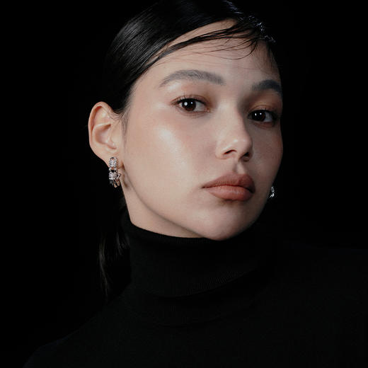 ATELIERSÓ 23AW KARAT 克拉系列-克拉拼钻耳环 商品图5