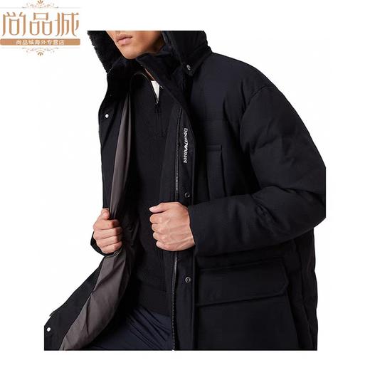 现货拼手速捡漏儿..原厂跟单..阿玛尼长款羽绒服..专柜折扣完要7000+ 商品图3