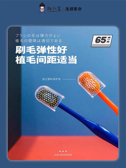 牧小苫成人宽头牙刷（12支） 商品图3