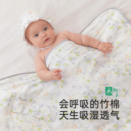英氏新生儿恒温包被秋冬加厚保暖透气婴儿抱被防惊跳冬季宝宝包单 商品图4