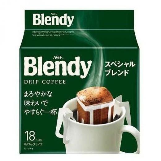 Blendy常规款咖啡挂耳特制?混合风味18袋 商品图0