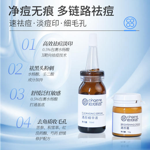 【拾光肌因】清颜祛痘套盒 商品图2