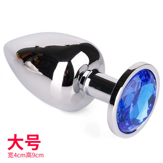 谜姬 不锈钢G点后庭金属肛塞自慰器另类成人性爱情趣用品女135/箱 商品图1