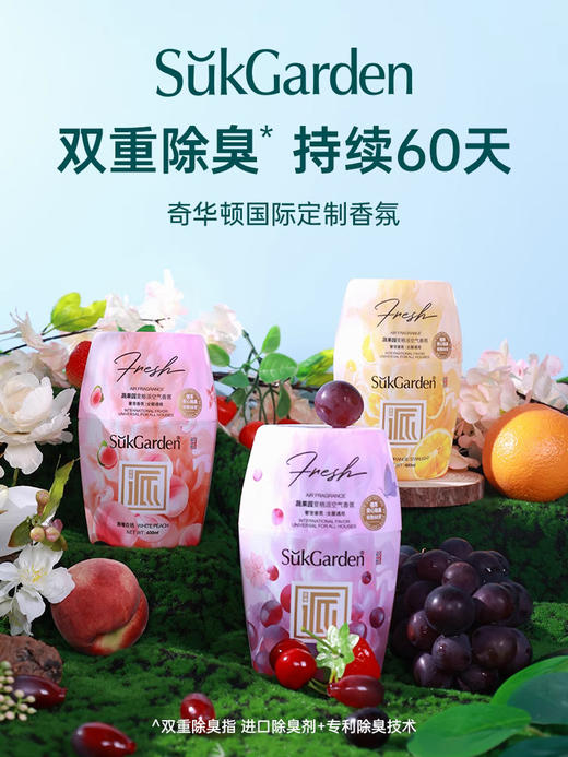蔬果园空气清新剂香氛室内香氛持久留香家用去异味无火香薰 商品图1