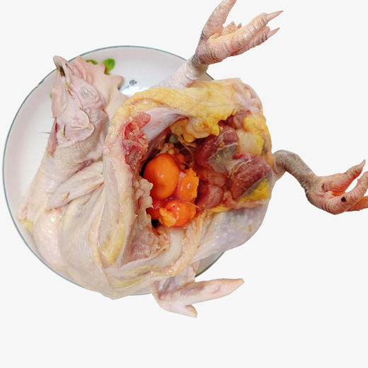 百食轩 安徽大别山黑凤老母鸡2只装（小号，彩袋彩箱） 商品图5