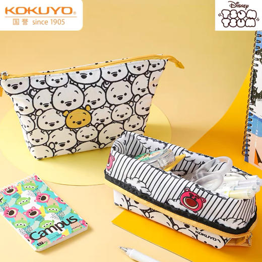国誉迪士尼系列鞋面翻折收纳包（图案颜色随机） 商品图0