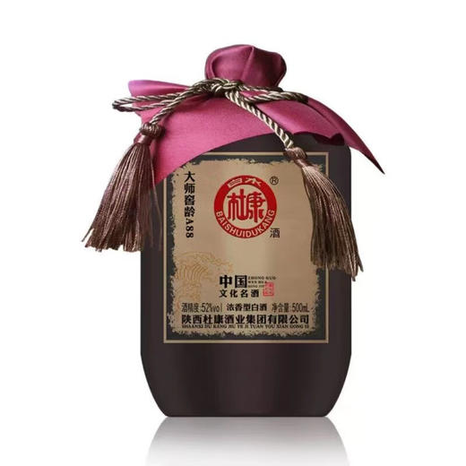 杜康白水杜康52度a88浓香型白酒整箱礼盒装500ml 商品图3