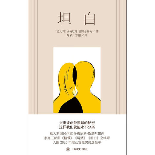 坦白 多梅尼科·斯塔尔诺内 著 小说 商品图1