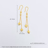 【限时克减150元元】足金999.99 五9黄金心形流苏耳钩耳吊(AFWJ040ES00065)（预售产品下单后不退款不退货不换货不补差价（预售产品下单后不退款不退货不换货不补差价 商品缩略图3