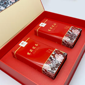 汉合茶业茉莉飘雪茉莉花茶特级品质精选礼盒装茶叶300g(150gx2罐）