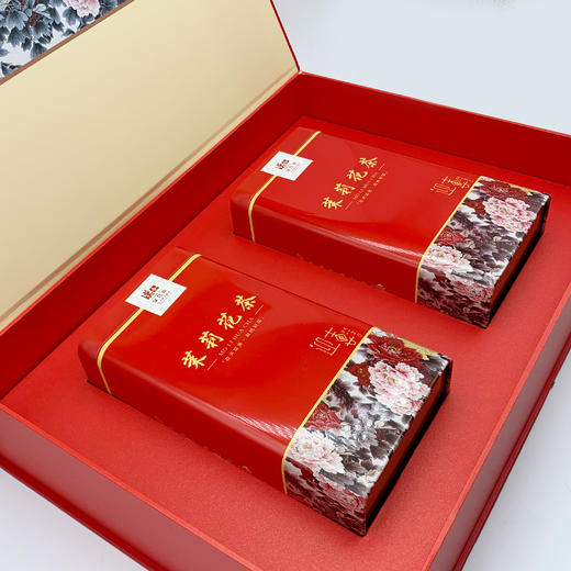 汉合茶业茉莉飘雪茉莉花茶特级品质精选礼盒装茶叶300g(150gx2罐） 商品图0