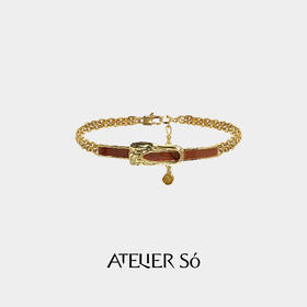 ATELIERSÓ 23AW SIREN 塞壬系列-纹理别针镯链