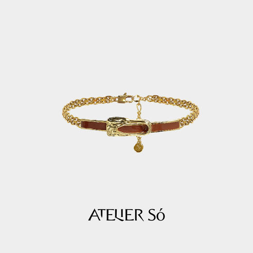 ATELIERSÓ 23AW SIREN 塞壬系列-纹理别针镯链 商品图0