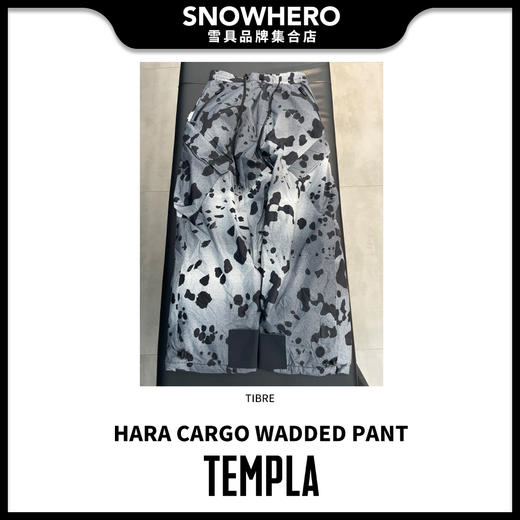 2324 TEMPLA HARA CARGO WADDED PANT WFW21-404 滑雪裤 商品图0