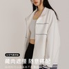weyo女装时尚空气层拼接撞色设计感罗纹拉链外套881015 商品缩略图3