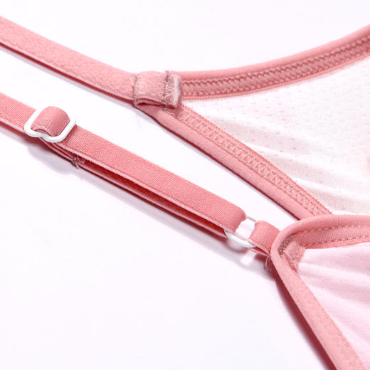 都市丽人抹胸女无缝面料背心无尺码半固定模杯短抹胸无钢圈无排扣LV41B4 商品图6