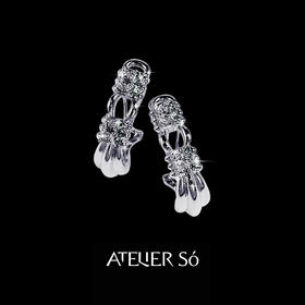 ATELIERSÓ 23AW KARAT 克拉系列-克拉拼钻耳环