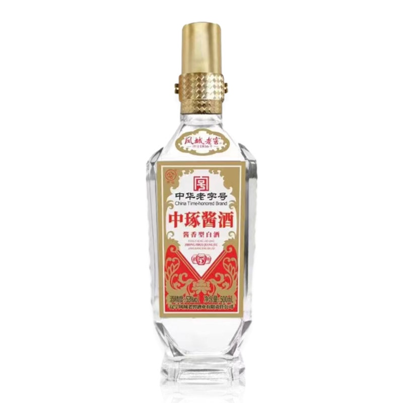 凤城老窖 中琢酱酒 53度酱香型白酒 500ml/瓶