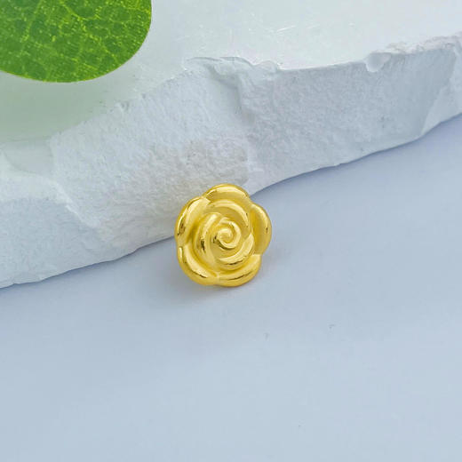 【限时7.5折】【定价黄金】足金 【精品】3D硬金福字玫瑰花手串(V3DSC00251)（预售产品下单后不退款不退货不换货不补差价） 商品图1