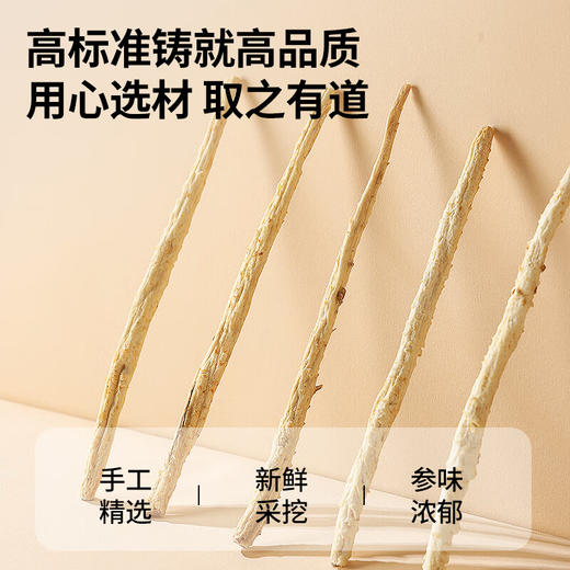 【168元任选3件】【正宗同仁堂品牌】北京同仁堂 青源堂 沙参200g 内蒙北沙参  拒绝熏硫 干度足干 参味浓郁SY 商品图3