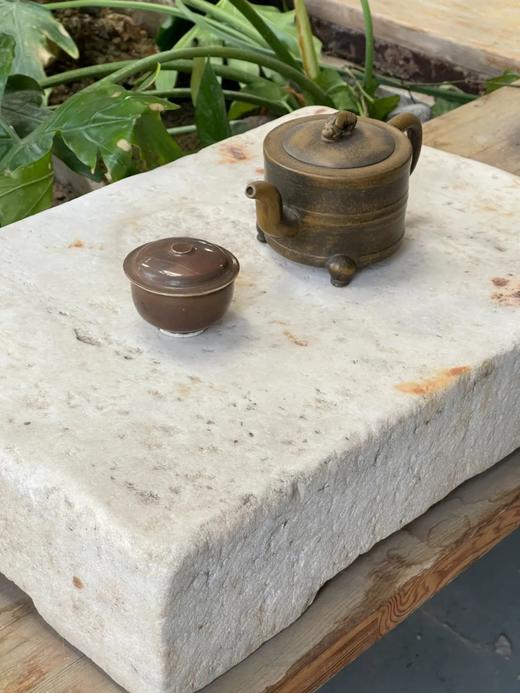 汉白玉厚板老佛座，顺丰包邮 商品图3