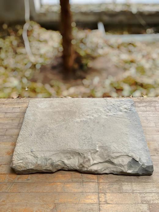 天然石灰岩厚板文玩台，顺丰包邮 商品图0