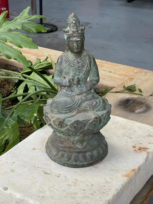 汉白玉厚板老佛座，顺丰包邮 商品图2