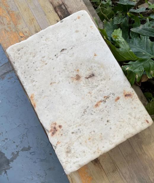 汉白玉厚板老佛座，顺丰包邮 商品图0