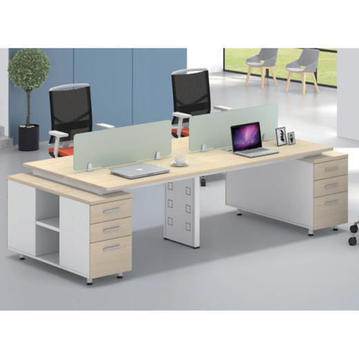 新红鹰4人位职员桌A17-07 商品图0