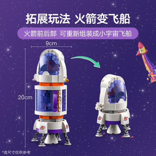 乐高积木好朋友系列42605火星基地儿童拼插积木玩具 商品图2