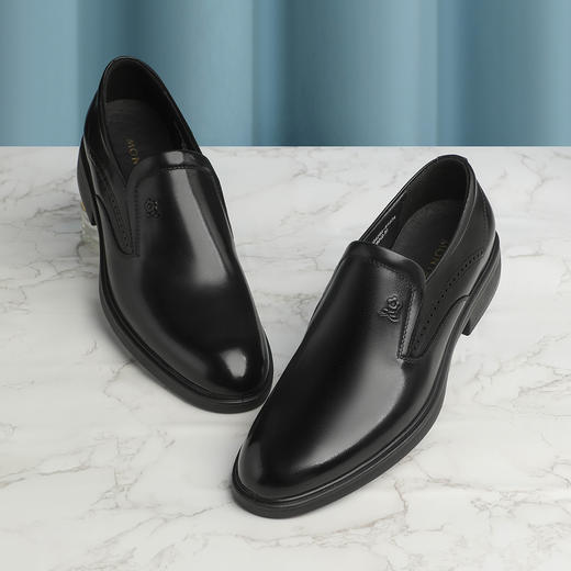 24年春季男商务鞋头层牛皮柔软舒适商务正装男士皮鞋四季男商务鞋 商品图1