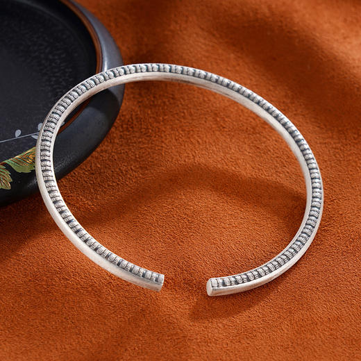 子佩集S999银【云崖】手镯【ZAE451S】2402 商品图1