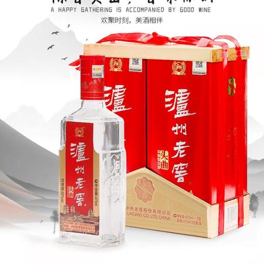 （千）泸州老窖头曲淡雅双支475ML*2 商品图0