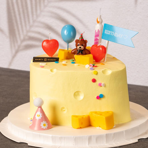 儿童蛋糕 | 奶酪蛋糕5寸6寸8寸异形（纯动物奶油新鲜水果夹心 提前2天预定） 商品图2