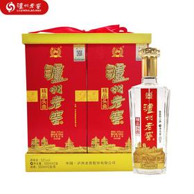 （千）泸州老窖52度精品头曲浓香型白酒 500ml*2/提