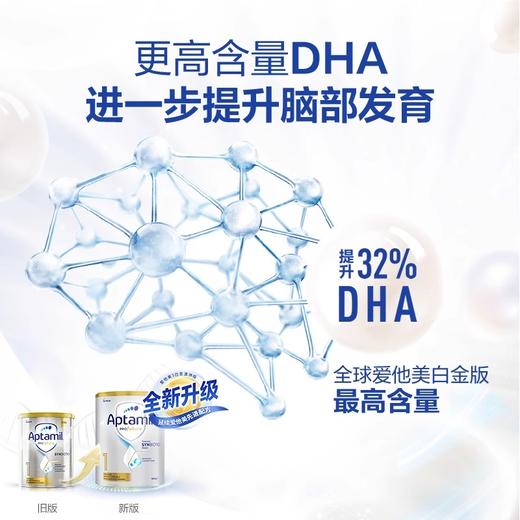 【中欧班列精选】澳洲版爱他美白金全新升级加量DHA叶黄素配方奶粉1段900g0-6月 商品图5