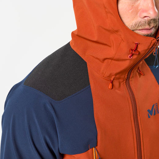 MILLET男式软壳衣 MIV9017 K ABSO SHIE JKT M 商品图4