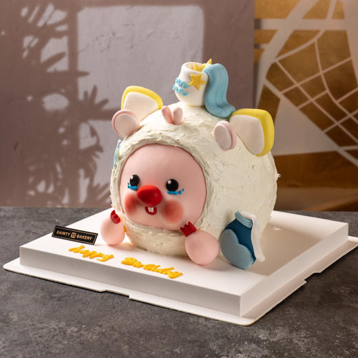 星座蛋糕 | 水瓶座蛋糕6寸立体异形（纯动物奶油 新鲜水果夹心 提前3天预定） 商品图1