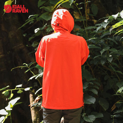 北极狐2024春季新款女士户外徒步套头连帽高领休闲外套夹克 87094 商品图2