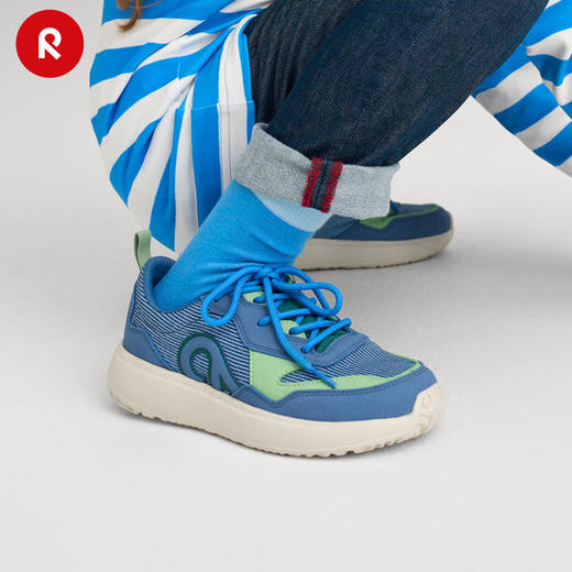 reima男女儿童板鞋大童2024春季新款小学生低帮运动休闲透气童鞋 商品图0