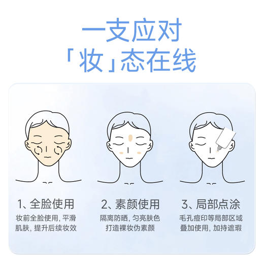 绽妍焕采水润隔离霜30g/支 商品图3