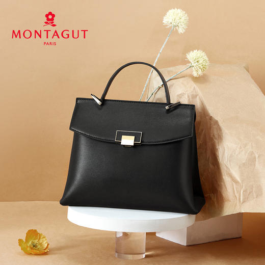 梦特娇女包春季女士手提包大容量通勤单肩包高级感妈妈包斜挎包 商品图0