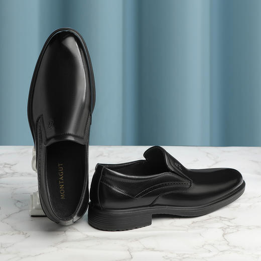 24年春季男商务鞋头层牛皮柔软舒适商务正装男士皮鞋四季男商务鞋 商品图6