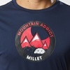 MILLET男式短袖T恤 MIV9057 DREAM PEAK TS M 商品缩略图4