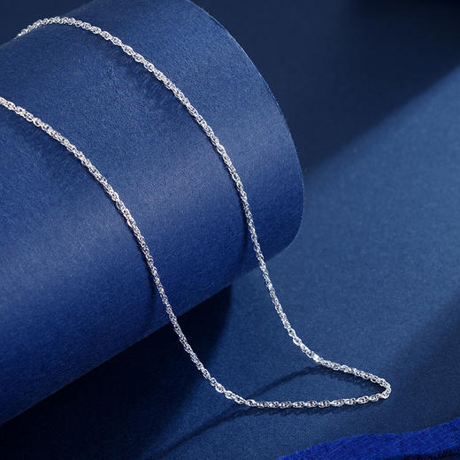 子佩集S990银水波项链【XL006】搭配链18寸2402 商品图2