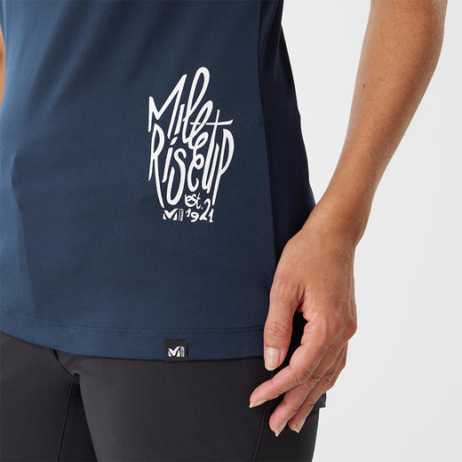 MILLET女式T恤 MIV9757 TREKKER TS SS W 商品图3