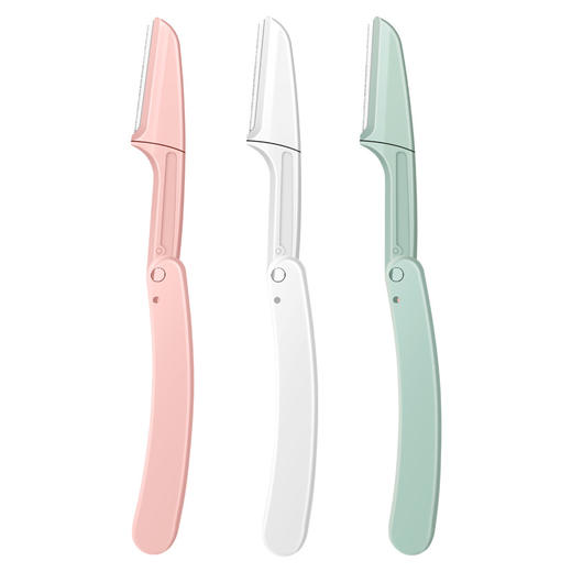 【捡漏修眉利器3件套/.9.9包邮！】水宝莲安全型折叠修眉刀，轻巧便携，刮眉刀片防刮伤神器。男女士通用，美容院同款，打造完美眉型！ 商品图5